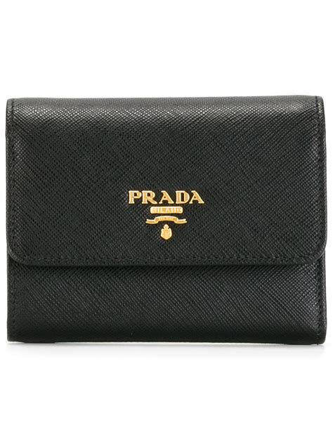 prada calfskin wallet|prada leather wallet.